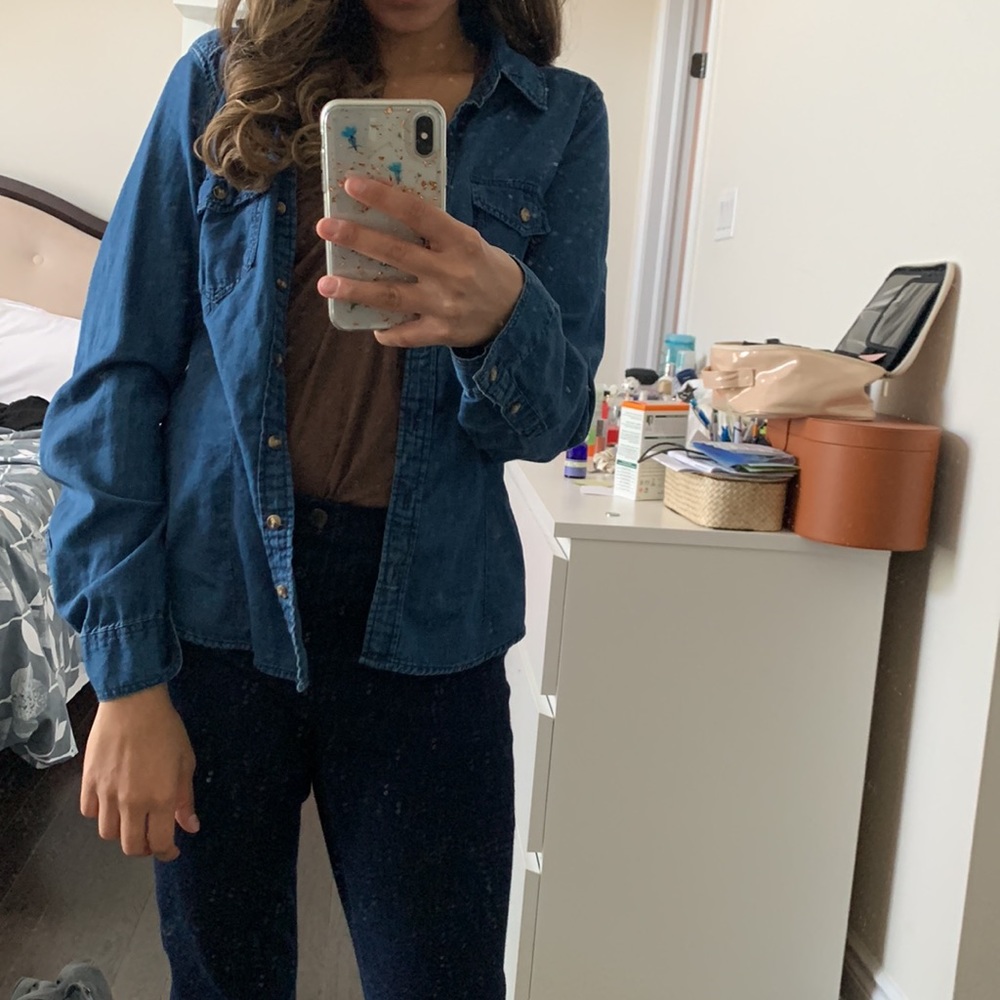 Used H&M jean shacket - Picture 8 of 10